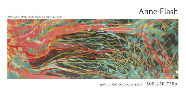 Stem Cell 3 by Anne Flash, private and corporate sales, 508-430-7386