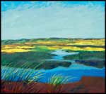 Marsh Shadows by Michael Rogovsky