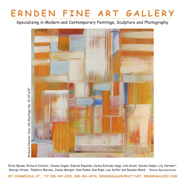 Over the Rooftops No 15 by Richard Cloutier at Ernden Fine Arts Gallery, Provincetown