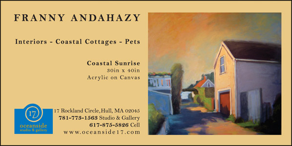 ad for Franny Andahazy with link to website