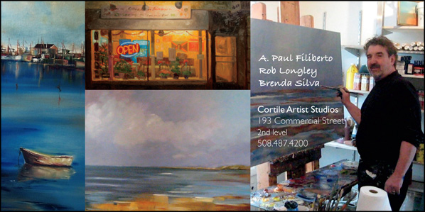 ad for Cortile Artist Studios