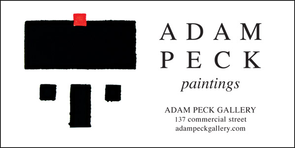 ad for Adam Peck with link to his website