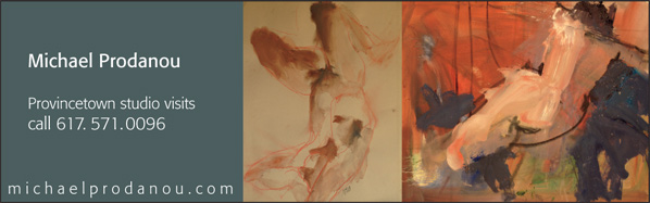 ad for artist Michael Prodanou with link to his website