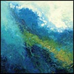 Eleanor Rahim, acrylic on panel