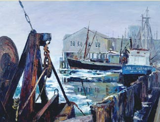 Nancy Whorf, Winter Lavender Sky