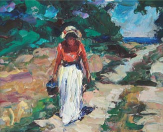 Nancy Whorf, The Berry Picker