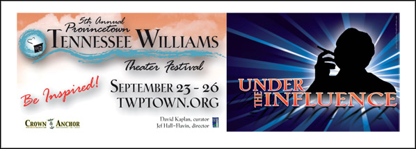 ad for Tennessee Williams Theater Festival with link to their website