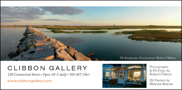 ad for Clibbon Gallery with link to their website