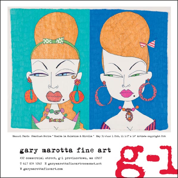 Ad for Gary Marotta Fine Art g-1 with links for email and website